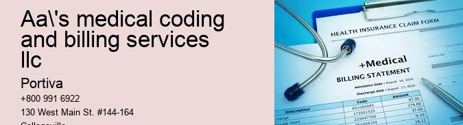 aa's medical coding and billing services llc