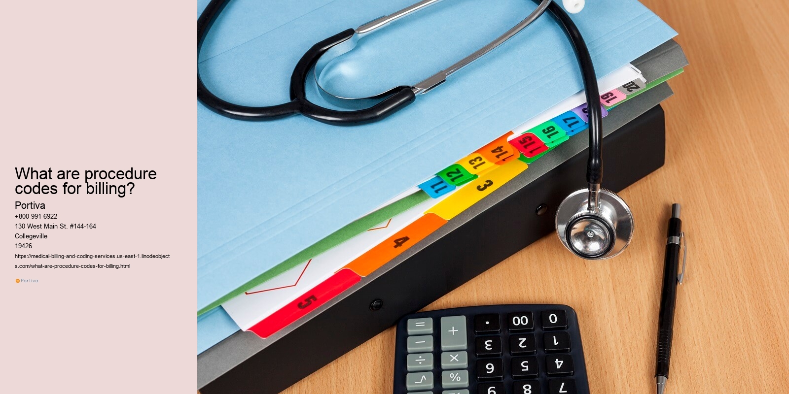 What are procedure codes for billing?