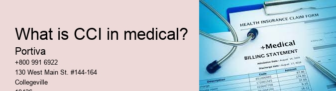 What is CCI in medical?